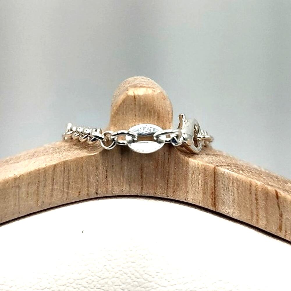 925 Sterling Silver Cross Necklace Infinity Heart Zircon Valentines Birthday NEW